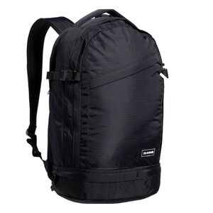 Dakine 25L Black Ripstop/White Verge Backpack 19x12.5x8 Laptop Travel Bag